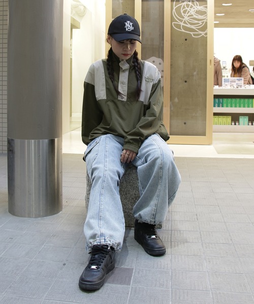 SPINNS(スピンズ)の「ピンタックデニムカーゴパンツ(カーゴパンツ・レディース・ブラック/ブルー/ブラック系その他/ブルー系その他・ONESIZE)」の21枚目の写真