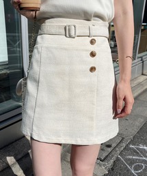 one after another NICE CLAUP | ボタンハイウエストスカート(スカート)
