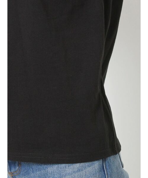 jouetie（ジュエティ）の「スタッズロゴショルダーリボン Tシャツ（Tシャツ/カットソー・レディース・ブラック/レッド/オフホワイト・MEDIUM）」の13枚目の写真