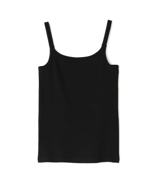 N.（N. Natural Beauty Basic）（エヌエヌナチュラルビューティーベーシック）の「三角テレコキャミソール（キャミソール・レディース・ブラック/ホワイト/ベージュ・MEDIUM）」の6枚目の写真