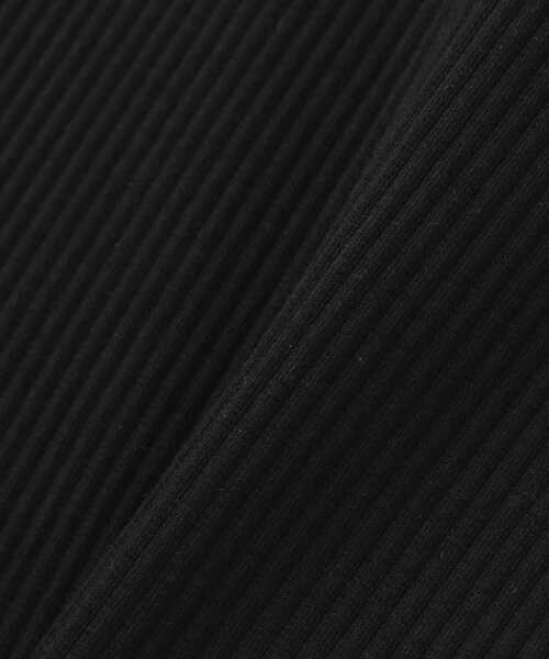 N.（N. Natural Beauty Basic）（エヌエヌナチュラルビューティーベーシック）の「三角テレコキャミソール（キャミソール・レディース・ブラック/ホワイト/ベージュ・MEDIUM）」の7枚目の写真