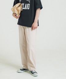 メンズワイドチノパンツ