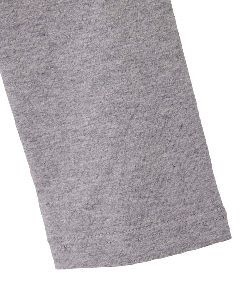 X-girl（エックスガール）の「BABY RAGLAN TOP（Tシャツ/カットソー・レディース・アッシュ/ホワイト/ライトブルー・S/M）」の9枚目の写真