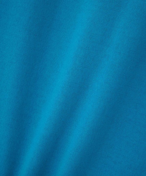 X-girl（エックスガール）の「BABY RAGLAN TOP（Tシャツ/カットソー・レディース・アッシュ/ホワイト/ライトブルー・S/M）」の4枚目の写真