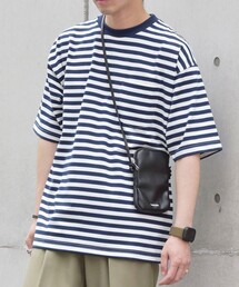 SHIPS any: ベーシック ボーダー バリエーション Tシャツ◇