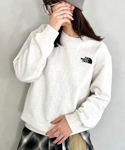 THE NORTH FACE（ザノースフェイス）の「国内未発売 THE NORTH FACE(ザ・ノースフェイス)/ベーシック コットン ワンポイント ロゴ スウェット サイズ展開豊富 大きめサイズあり/M'S DAILY SWEATSHIRTS（スウェット・レディース・ブラック/ベージュ/ライラック/グレー/ストーン/ライトグレー/クリーム/オートミール・L/M/XXL/XL/S）」の21枚目の写真