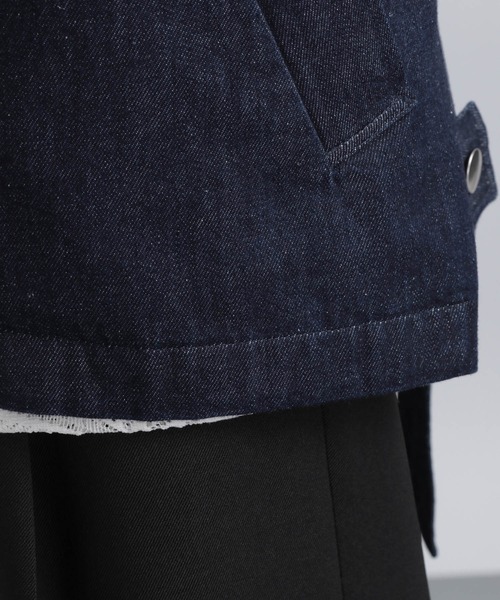 HARE（ハレ）の「ベルテッドデニムベスト(HARE)（ベスト・メンズ・インディゴブルー/ブラック・FREE）」の20枚目の写真