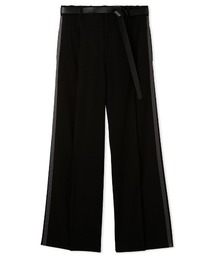 【emmi atelier】サイドラインセミワイドパンツ