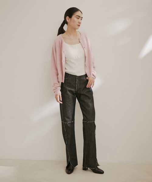 SALON adam et rope&#39; - SALON adam et rope カシミヤ混カーディガン SALON adam et rope'（サロン アダム エ ロペ）の「フォックス
