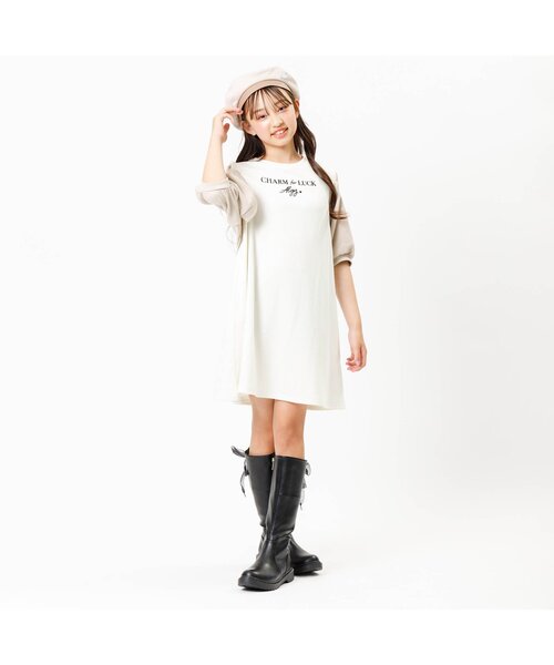 algy（アルジー）の「サークルシシュウベレー（ハンチング/ベレー帽・キッズ・ブラック/サックスブルー/ベージュ・SMALL/MEDIUM）」の8枚目の写真