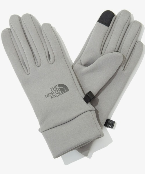 THE NORTH FACE（ザノースフェイス）の「THE NORTH FACE(ザ・ノースフェイス)/タッチグローブ 五本指 手袋/UNI PS GLOVE（手袋・メンズ・ブラック/ライトグレー・S/M）」の2枚目の写真