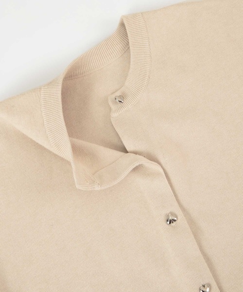 titivate(ティティベイト)の「ハート釦カーディガン(カーディガン/ボレロ・レディース・ブルー/ライトベージュ/ブラック/グリーン・M/S)」の17枚目の写真