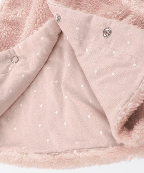 BRANSHES（ブランシェス）の「【ベビー】フード取り外し可能うさ耳ボアベスト（その他ベビー用品・キッズ・アイボリー/ピンク・FREE）」の20枚目の写真