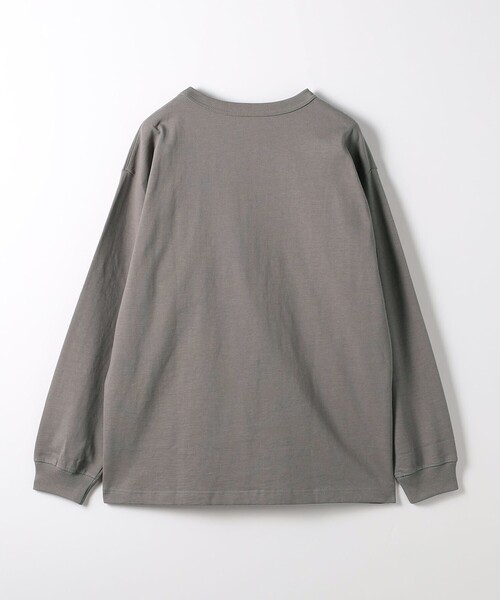 green label relaxing(グリーンレーベルリラクシング)の「ヘビーウェイト クルーネック カットソー(Tシャツ/カットソー・メンズ・ピンク/ダークグレー/ケリー/オフホワイト・M/XXL/L/S/XL)」の21枚目の写真