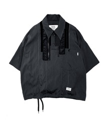 elephant TRIBAL fabrics | elephant TRIBAL fabrics PATCHWORK POLO SHIRT(ポロシャツ)