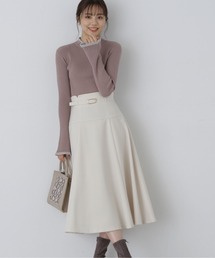 PROPORTION BODY DRESSING | ベルト付フレアＳＫ / 1213220012(スカート)