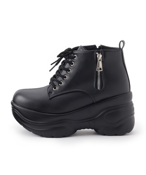 cs T&P（シーエスティーアンドピー）の「厚底サイドジップスニーカー（スニーカー・レディース・ブラック/ホワイト/ブラック系8/ホワイト系9・S/M/L/LL）」の17枚目の写真