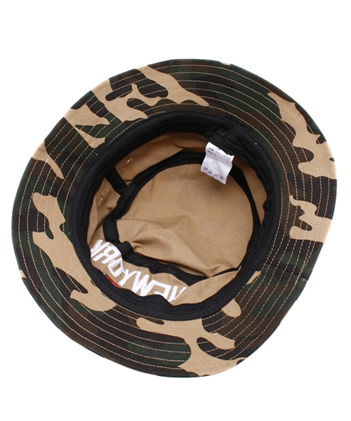 WEGO（ウィゴー）の「WEGO/ NYCフラッグバケットハット（ハット・レディース・ホワイト/ブラック/その他1・FREE）」の7枚目の写真