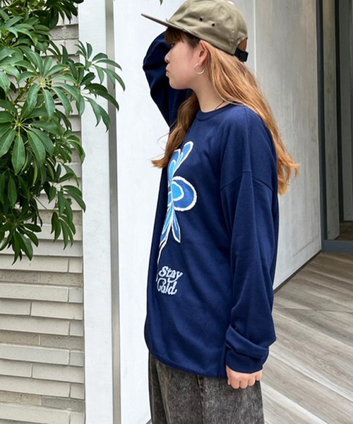 【STAYGOLD】フラワーモチーフ クルーニット / Flower Motif Crew Knit（ニット/セーター）｜STAY GOLD（ステイゴールド） mdprevattcaulkingandwaterproofing.com