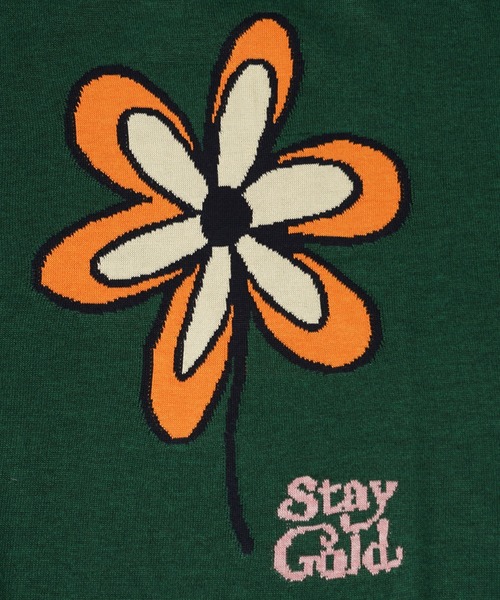 【STAYGOLD】フラワーモチーフ クルーニット / Flower Motif Crew Knit（ニット/セーター）｜STAY GOLD（ステイゴールド） mdprevattcaulkingandwaterproofing.com