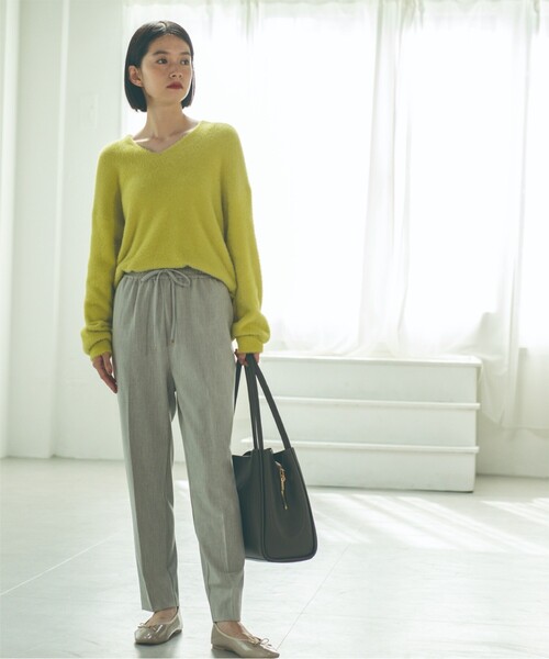 サルセーション トップス　ダークグリーン✖️ホワイト　フリーサイズ　⑥ OPAQUE.CLIP（オペークドットクリップ）の「◇≪SS-LLsize