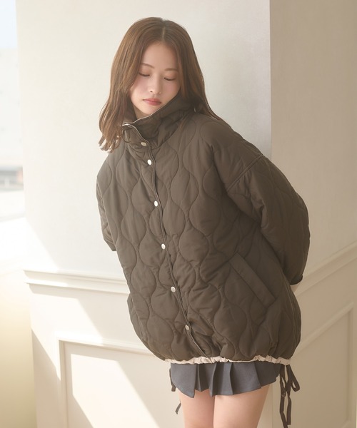 reversible quilting jacket / リバーシブルキルティングジャケット