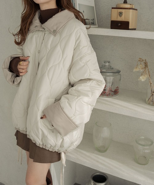 reversible quilting jacket / リバーシブルキルティング