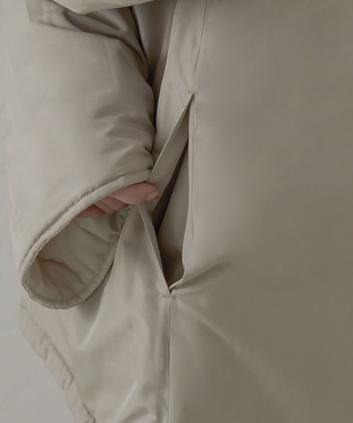 【セール】リバーシブルキルティングジャケット／【WEB/EC限定商品】（ブルゾン）｜Ambre Neige（アンブルネージュ）