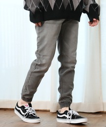 TopIsm（トップイズム）の「スーパーストレッチ ウエストシャーリングデニムジョガーパンツ（デニムパンツ）」