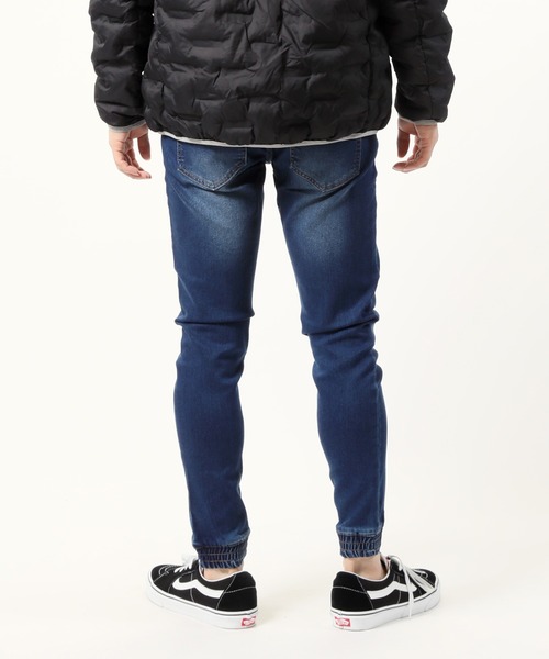 TopIsm(トップイズム)の「スーパーストレッチ ウエストシャーリングデニムジョガーパンツ(デニムパンツ・メンズ・ブラック/サックスブルー/ダークインディゴブルー/インディゴブルー/グレー/ライトグレー/ブルー・M/L/XL)」の10枚目の写真