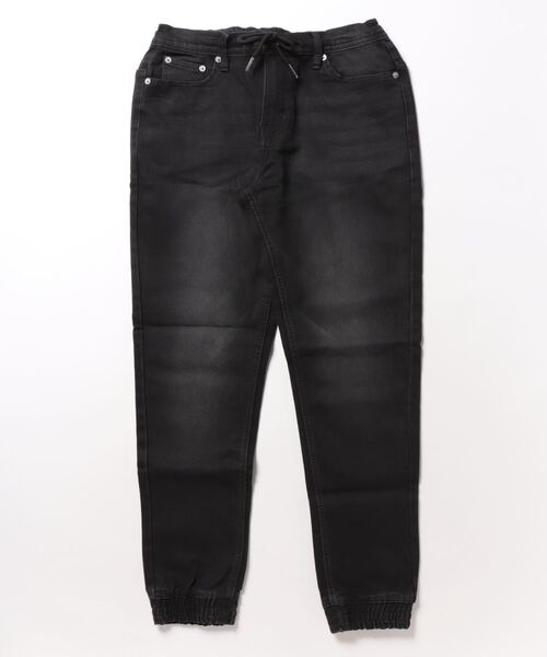 TopIsm(トップイズム)の「スーパーストレッチ ウエストシャーリングデニムジョガーパンツ(デニムパンツ・メンズ・ブラック/サックスブルー/ダークインディゴブルー/インディゴブルー/グレー/ライトグレー/ブルー・M/L/XL)」の11枚目の写真