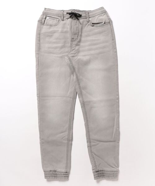 TopIsm(トップイズム)の「スーパーストレッチ ウエストシャーリングデニムジョガーパンツ(デニムパンツ・メンズ・ブラック/サックスブルー/ダークインディゴブルー/インディゴブルー/グレー/ライトグレー/ブルー・M/L/XL)」の12枚目の写真