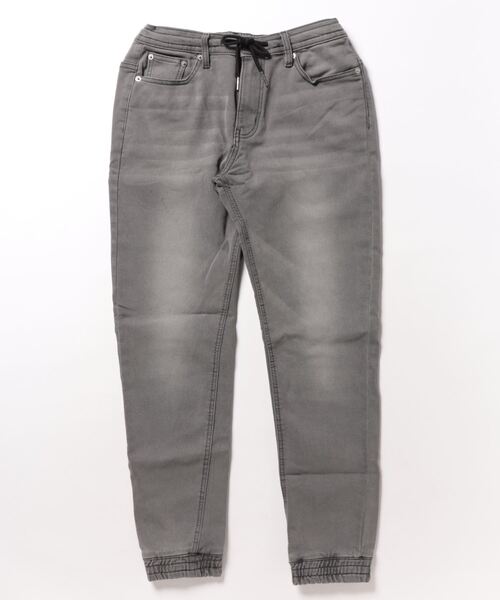 TopIsm(トップイズム)の「スーパーストレッチ ウエストシャーリングデニムジョガーパンツ(デニムパンツ・メンズ・ブラック/サックスブルー/ダークインディゴブルー/インディゴブルー/グレー/ライトグレー/ブルー・M/L/XL)」の13枚目の写真