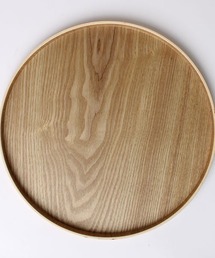 GEORGE'S（ジョージズ）の「ナチュラル 大 丸盆 30cm（食器）」