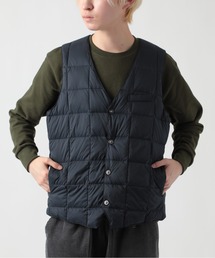 TAION(タイオン)の【TAION】TAION-003 V NECK BUTTON DOWN GILET(ベスト)
