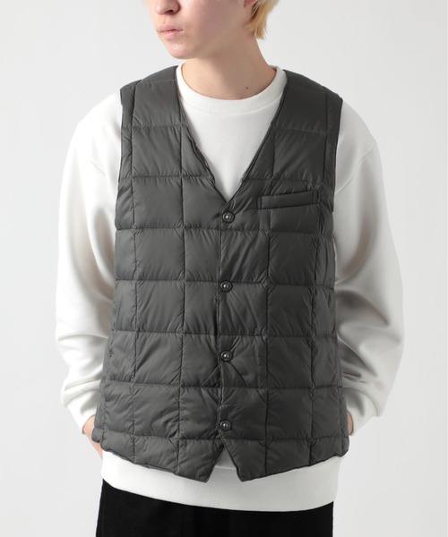 TAION(タイオン)の「【TAION】TAION-003 V NECK BUTTON DOWN GILET(ベスト・メンズ・ブラック/ダークネイビー/ダークブラウン/ダークグレー・XL/M/L/S)」の18枚目の写真