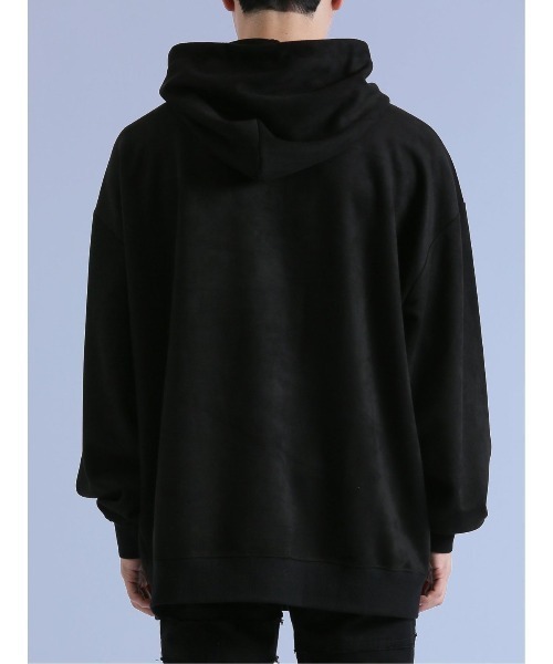 semantic design（セマンティックデザイン）の「【ストレッチ】セマンティックデザイン 刺繍プルパーカー（パーカー・メンズ・ベージュ/ホワイト/ブラック・LARGE/MEDIUM）」の20枚目の写真