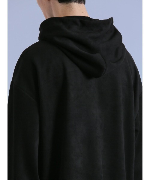 semantic design（セマンティックデザイン）の「【ストレッチ】セマンティックデザイン 刺繍プルパーカー（パーカー・メンズ・ベージュ/ホワイト/ブラック・LARGE/MEDIUM）」の22枚目の写真