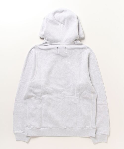 REIGNING CHAMP（レイニングチャンプ）の「REIGNING CHAMP/レイニングチャンプ MIDWEIGHT FLEECE PULLOVER HOODIE フーディー（パーカー・メンズ・ヘザーグレー/バーガンディー・L/XL/M）」の22枚目の写真