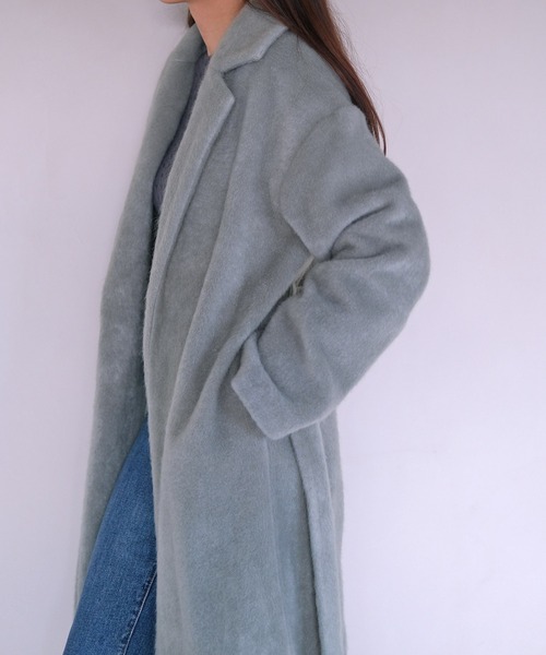 AKTE（アクテ）の「ウールシャギーガウンコート（その他アウター
