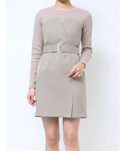 RESEXXY（リゼクシー）の「レイヤードミニワンピース（ワンピース・レディース・ベージュ/その他1/グレー・FREE）」の15枚目の写真