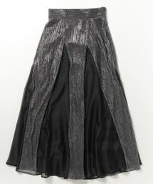 B'2nd | Glitter Pleated Flared Skirt(その他パンツ)