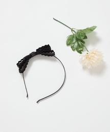 [KIDS]フリルリボンカチューシャ