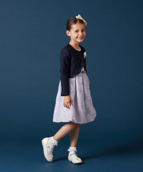 a.v.v（アーヴェヴェ）の「[KIDS]フリルリボンカチューシャ（カチューシャ・キッズ・ブラック/アイボリー/ネイビー・120）」の13枚目の写真