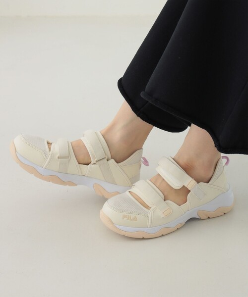 Ray BEAMS（レイビームス）の「FILA / PROMENADE STRAP（サンダル・レディース・ナチュラル/ブラック・25.0cm/24.0cm/23.0cm）」の3枚目の写真