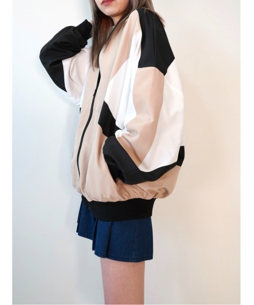 CECIL McBEE（セシルマクビー）の「配色トラックジャケット