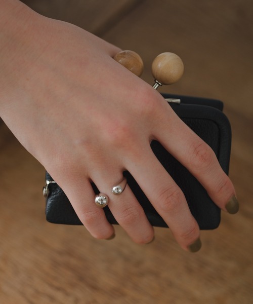 BIRTHDAY BAR(バースデイバー)の「Open Drop Ring(リング・レディース・シルバー・フリー)」の2枚目の写真