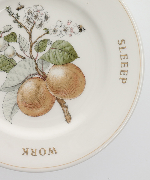 SALON adam et rope'(サロン アダム エ ロペ)の「【公式サイト限定】【Ryuto Miyake for SALON】apricot round plate(食器・レディース・ホワイト・FREE)」の2枚目の写真