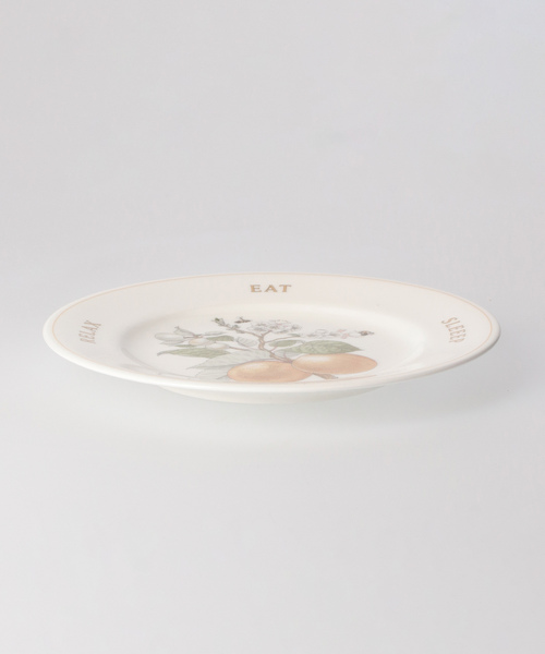 SALON adam et rope'(サロン アダム エ ロペ)の「【公式サイト限定】【Ryuto Miyake for SALON】apricot round plate(食器・レディース・ホワイト・FREE)」の3枚目の写真