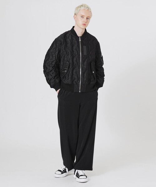 LOVELESS(ラブレス)の「コードピケワイドパンツ(その他パンツ・メンズ・ブラック・L/M/S)」の9枚目の写真